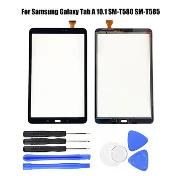 Za Samsung Galaxy Tab 10.1 SM-T580 SM-T585 LCD zaslon in Zaslon na Dotik Računalnike, Zaslon na Dotik, Senzor Plošči Tabličnega Replacemen