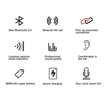 S11 TWS Bluetooth 5.0 Slušalke Brezžične Slušalke Touch Kontrole Šport slušalke Čepkov brsti Za telefon iPhone 12 11 Xiaomi Hoco