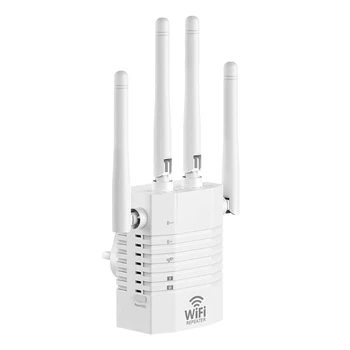1200Mbps WiFi Vmesnik 2,4 GHz 5.8 GHz WiFi Range Extender Ojačevalec WiFi Signala Booster Brezžične Dostopne Točke AP