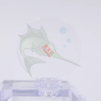 Visoka Kakovost Ravno 35mm Safirno Steklo 2,5 mm Debeline Ravno Krog Nepremočljiva Watch Deli Safirno Steklo Zamenjava