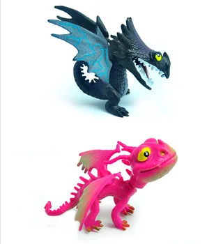 2020, Kako Train Your Dragon 3 Številke Noč Fury Brezzobo figuric PVC Zmaj Igrače Za Otroke Model Božična Darila