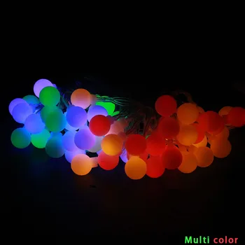 2m 3m 4m 5m 10m 20m LED žogo Pravljice Niz Luči Notranja Zunanja Garland Kroglice na Baterije, ki Napaja Stranka, Božični Okraski