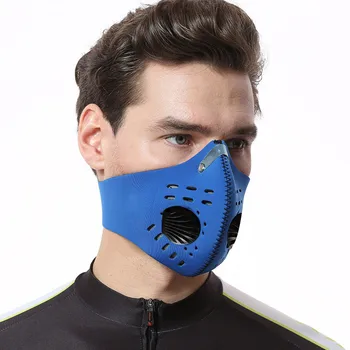 Z Ventilom Masko Oglje Filter Moda Dihanje Usta Kritje Masko Za Enkratno Uporabo Na Prostem Varstvo Mascarilla Biker