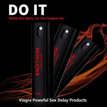 Močan Viagra Spray 10 ml Sex Delay Izdelkov za Moške Penis Poveča se Prepreči Prezgodnji Izliv Širitve Podaljša 60 Minut