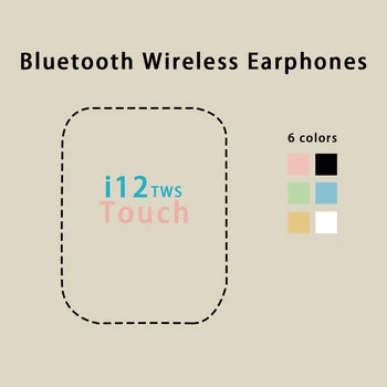 Inpods i 12 TWS Bluetooth Slušalke Brezžične Uho Brsti Srčkan Slušalke Bluetooth 5.0 1:1 Original PK i7s i9s i11 I9000 pro tws