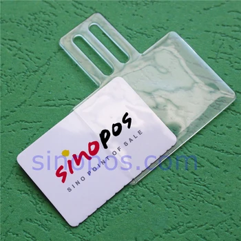 Optični Oznako Jasno Vinil Rokav, slip-on očala cena oznake nakit etikete PVC vrečka ovojnico stanja okvir card protector imetnika