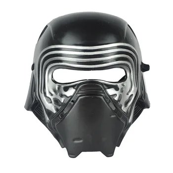 Novo Masko Najnovejši Halloween Cosplay Kul PVC Glave Črne Maske