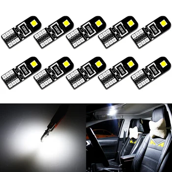 10x T10 W5W LED Canbus Žarnice za Audi, BMW, VW Mercedes Car Interior Dome Luč Prtljažnik, Svetilke Parkirnih Luči brez Napak 12V