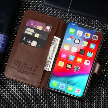 Shockproof magnetni Primeru za Apple iPhone 5 5S SE 2016 Telefon Primeru flip usnjena torbica za Mobilne naprave silikonski Lupini Pokrov z reže za kartice