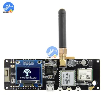 ESP32 čip Bluetooth WiFi brezžični modul LoRa GPS NEO-6M SMA z zaslon OLED 868MHZ