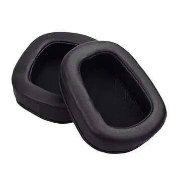 1 Par Zamenjava Slušalke Earpads + Glavo Tipke za Logitech G633 G933 Zaščitne Blazinice za Ušesa