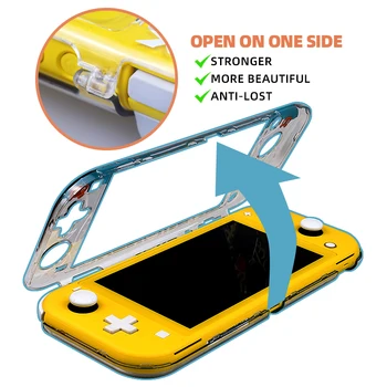 PODATKI ŽABA Zaščitna torbica Za Nintendo Stikalo Lite Prozorno Zaščito Živali Stikalo Lite Kritje za NS Stikalo lite Accessorie