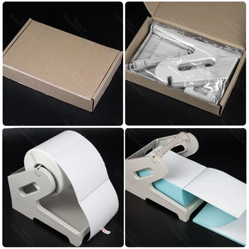 4 palčni Thermal Label Papir, Nalepke, papir Za logistične Etikete 150*100mm in 100*100 mm oznake dokumentov