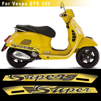 Logotip Za PIAGGIO VESPA GTS 300 GTS300 Šport SUPER Motocikel karoserija Nalepke Nalepke Emblem Reflektivni