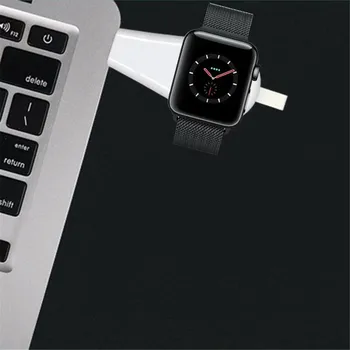Hitra Brezžična USB Magnetni Polnilec Za Apple iWatch Serija 1 2 3 4 Hitro Brezžični Polnilnik za iphone watch