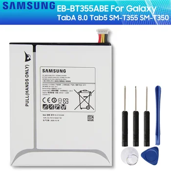 SAMSUNG Original Baterija EB-BT355ABE EB-BT355ABA Za Samsung GALAXY TabA 8.0 GALAXY Tab5 SM-T355 SM-T350 SM-P350 P355C SM-P355M