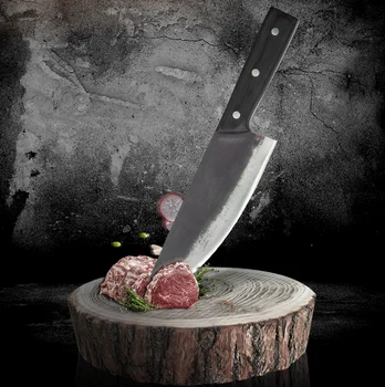 Ročno kovani boning nož Visoko ogljikovega jekla kuhinjski nož za Zakol majhen oster nož Oster nož za sadje Kuhinja kuhinjski nož