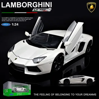 Welly 1:24 Lamborghini LP700 avto zlitine avto model simulacije avto dekoracijo zbirka darilo igrača tlačno litje model boy toy