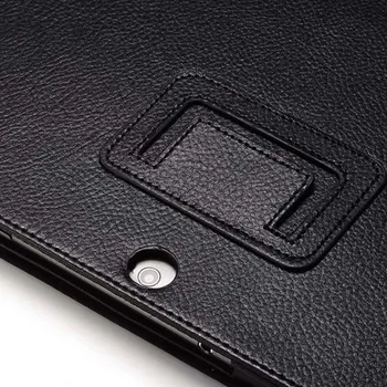 Za Samsung Galaxy Tab 2 10.1 P5100 P5110 Tablični Primeru Litchi Vzorec Usnja PU Folio Stojalo Zaščitna Kožo Pokrov+Zaščitnik Film