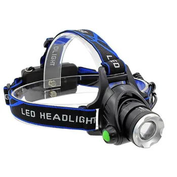 Vodoodporna LED Žarometi Žaromet V5 T6 L2 Zoomable Glavo Svetilko, Baklo visoko zmogljiv čelnega Svetilka za Lov, Ribolov, kampiranje