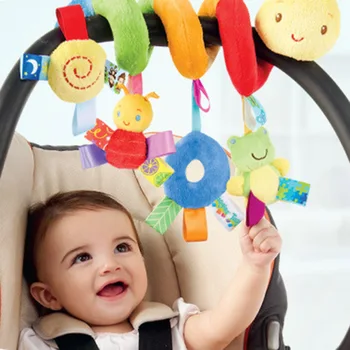 Baby Mobilne Jaslice, Glasbo, Igrače, Otroško Posteljico Posteljica Voziček Tip Posteljo Zvonovi Spirala Ropota Igrače YH-17