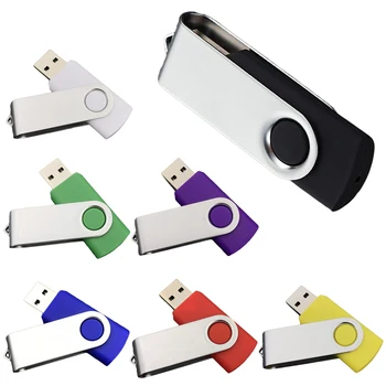 USB Flash Disk Vrtenje Pen Drive 4g, -8 g 16 g 32 g Mikro usb Naprave za Shranjevanje, U disk