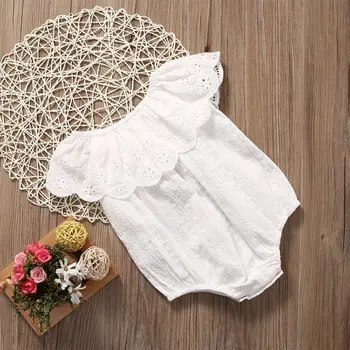 Pudcoco Dekle Oblačila, Casual Novorojenega Dojenčka Baby Dekle Jumpsuit Obleka Za Malčke Obleke Obleke Sunsuit