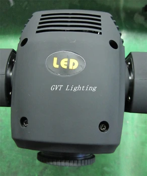 6pcs/veliko Vroče prodajajo visoko svetlost 60 W spot gibljive glave luči fazi dj DMX512 60 watt led mini gobo gibljive glave