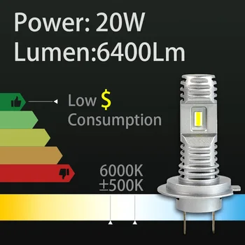 STELLA led foglight H11 H7 9005 H4 plug & play enake velikosti, kot so izvirni meglenke za avto/motorno kolo 12V 880/H1/5202/H13 LED lučka