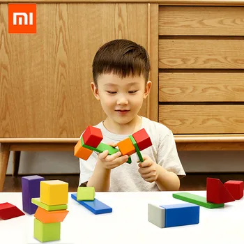 Original Xiaomi Mijia Mitu Magnetni Gradnik Robot Mitu Magnetna Igrača Opeke Oblikovalec Magnetni Igrače Otrok Darilo Za Rojstni Dan