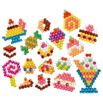 3000PCS/Set Biser Kroglicami 3D Puzzle igrače za Otroke 6 Barv Ponovno Pack Vode lepljivo Kroglice Puzzle sestavljanke Brinquedo Juguetes