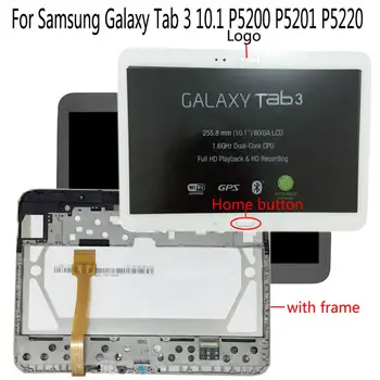 Shyueda Original Za Samsung Galaxy Tab 3 10.1 GT-P5200 P5201 P5220 LCD-Zaslon, Zaslon na Dotik, Računalnike