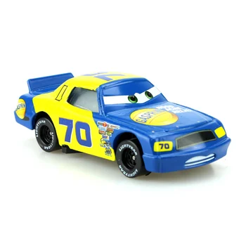 Strip Disney Pixar Cars No. 70 Dirke Avtomobilov 1:55 Diecast Blagovne Znamke Kovinske Zlitine Igrače Rojstni Dan, Božično Darilo Za Otroke, Igrače Avtomobilov