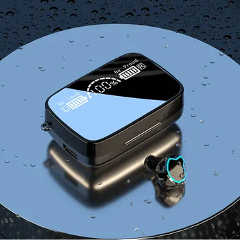 TWS Bluetooth Slušalke Brezžične Čepkov 2000mAh HD Ogledalo, Prikaz Polnjenja Primeru Vodotesne Slušalke za Xiaomi Huawei Lotus