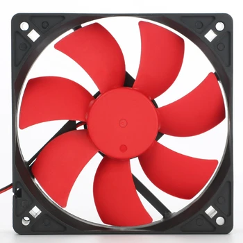 Ohišje ventilatorja 12 CM 12V ultra-tih hladilni ventilator velike količine zraka multi-barvni ventilator ne pušča luči PC Računalnik Ohišje Primeru Heatsink