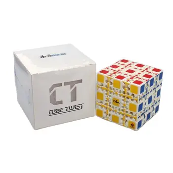 CubeTwist CT & OSKARJA 5*5 Prestavi Kocka Uganka Izobraževalne Igrače - 80 mm