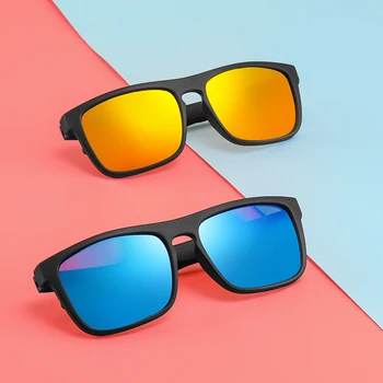 Kul Pilotni sončna Očala Otroci Znamko Design sončna Očala za Otroke, Fantje, Dekleta, Sunglass, Ultra-mehke Okvir UV-400 Zaščita Gafas