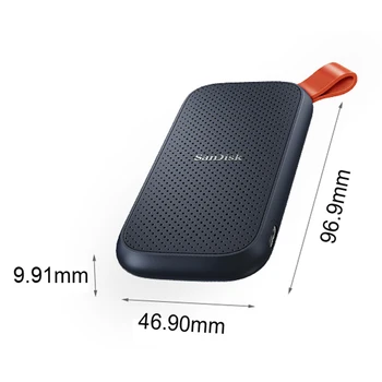 SanDisk E30 Zunanjem pogonu SSD, 1TB 2TB Izjemno Prenosni Zunanji Trdi Disk USB 3.1 HD ssd Pogoni Trdi Disk 480GB Disk