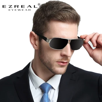 EZREAL blagovne Znamke Aluminija Polarizirana sončna Očala Moških Športna sončna Očala Vožnje Očala, Ogledalo Očala Goggle Moški Dodatki 8516-2