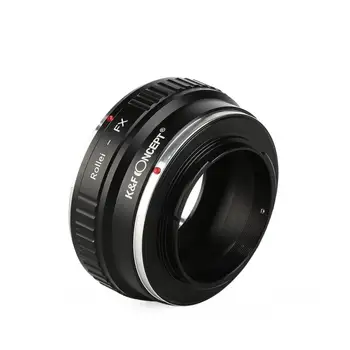 K&F Koncept® Objektiva Adapter Ring za Rollei QBM QB Objektiv za Fujifilm FX X-Pro1 X-M1 X-A1 X-E1 Adapter Ring