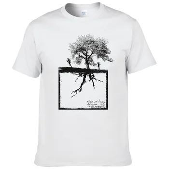 Poletje Osebno moška t-shirt veliko drevo in slika natisnjena bombaž vrhovi majica cool tees človek #181