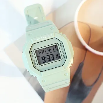 Vroče Prodaje Ženske, Dekleta Silikonski Digitalne Ure Modne Športne Ročne Ure Dame Watch Reloj Inteligente Mujer