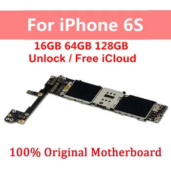 Celotno odklenjen za iphone 6S 4.7 palčni S/Brez Dotik ID Motherboard Mainboard S Polno Žetonov Logiko Odbor