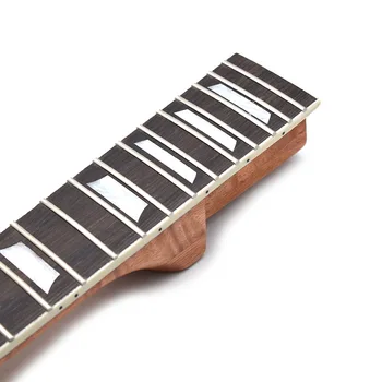 LP Mahagoni Palisander Fingerboard Sektorja in Zavezujoče Podolgovat za LP Električna kitara vratu zamenjava