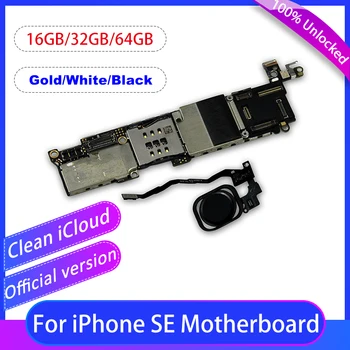 Tovarniško odklenjen za iphone SE Matično ploščo z Dotik ID/Brez Dotik ID se Uporablja za iphone 5SE Mainboard s Polno Žetonov