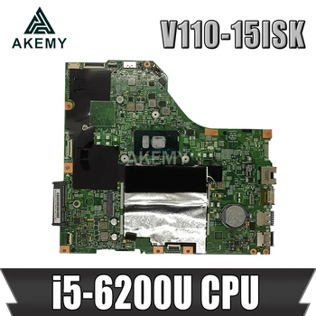 LV115SK MB 15277-1N 448.08B01.001N Za Lenovo V110-15ISK zvezek matična plošča PROCESOR i5 6200U RAM 4 GB, preizkus delo