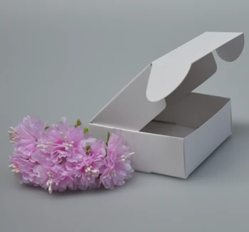19 velikosti Beli Karton Kraft Papir za poročno darilo Polje,mala bela lepenka papirne embalaže polje,Darilo Ročno izdelana Mila papir obrti polje