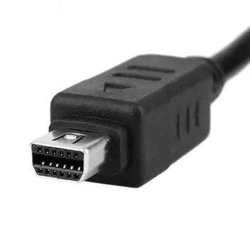 Kabel USB camara združljiv con Olympus 2 M Negro