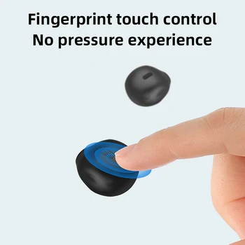 Ultra Majhna Mini Skrito Brezžično Bluetooth 5.0 Slušalke Touch Kontrole Šminka Slog Prenosni Polnjenje Primeru Čepkov Stereo TWS