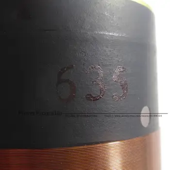 2pcs /veliko 63,5 mm Glas, Bas Tuljavo ASV Bela Aluminij za Subwoofer Zvoka Zvočnik DIY Popravilo Opreme